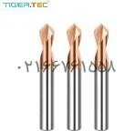مته خزینه کارباید قطر 5 60درجه مدل 2F تایگرتک TIGER.TEC